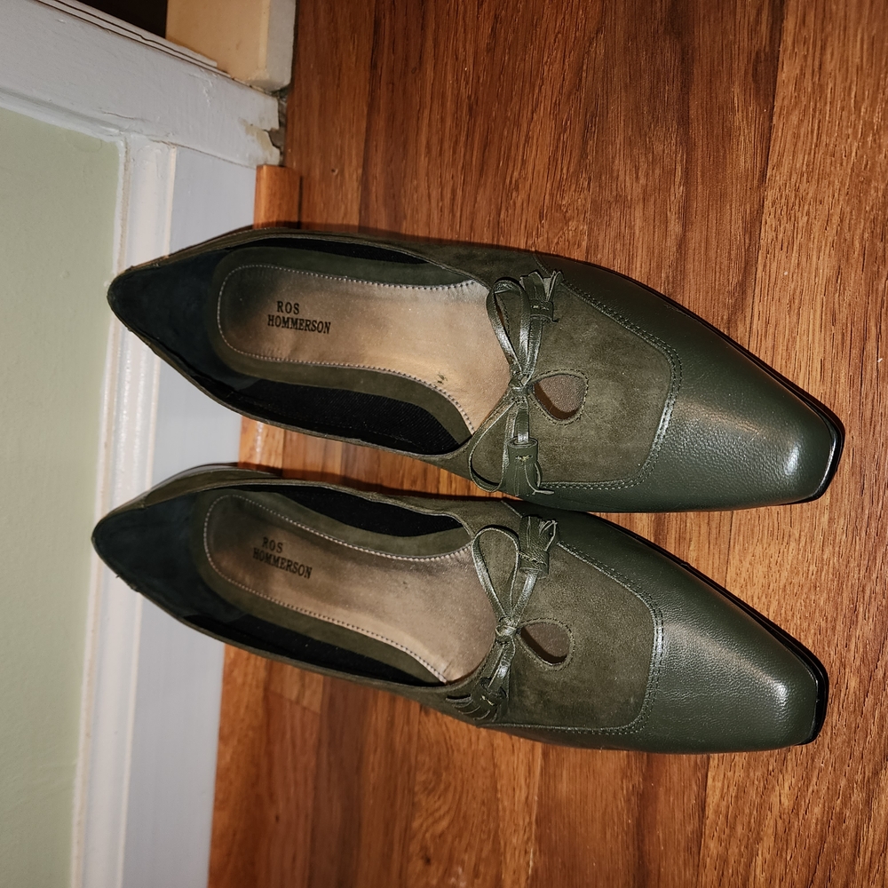 Ros Hommerson Women's Olive Heels